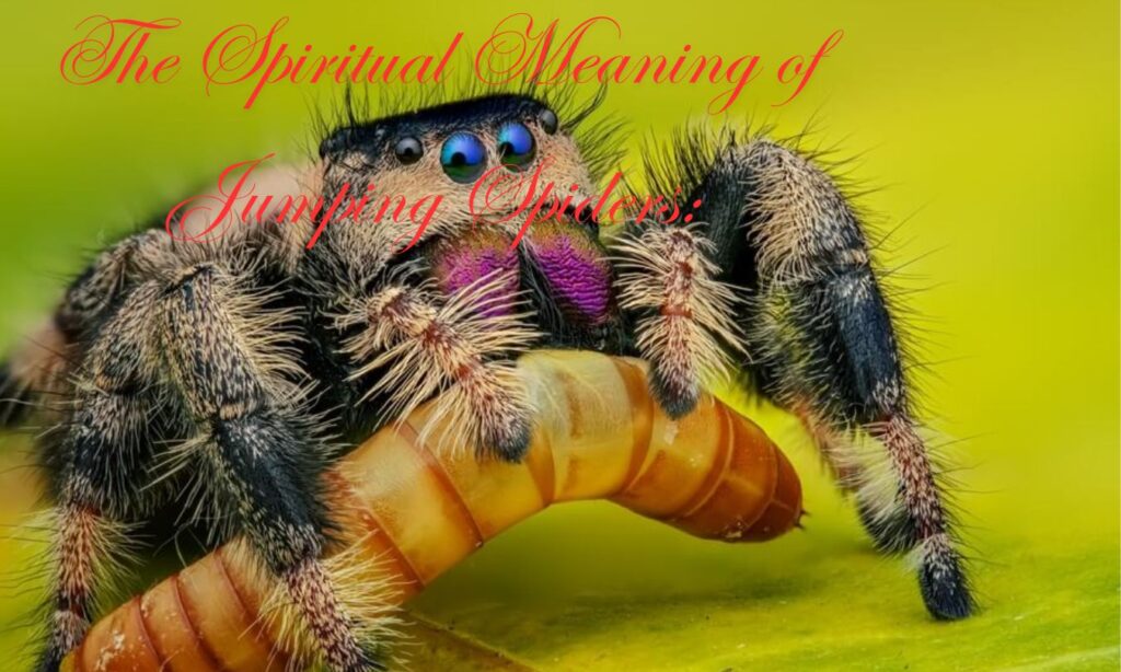 How to Interpret a Jumping Spider Encounter?