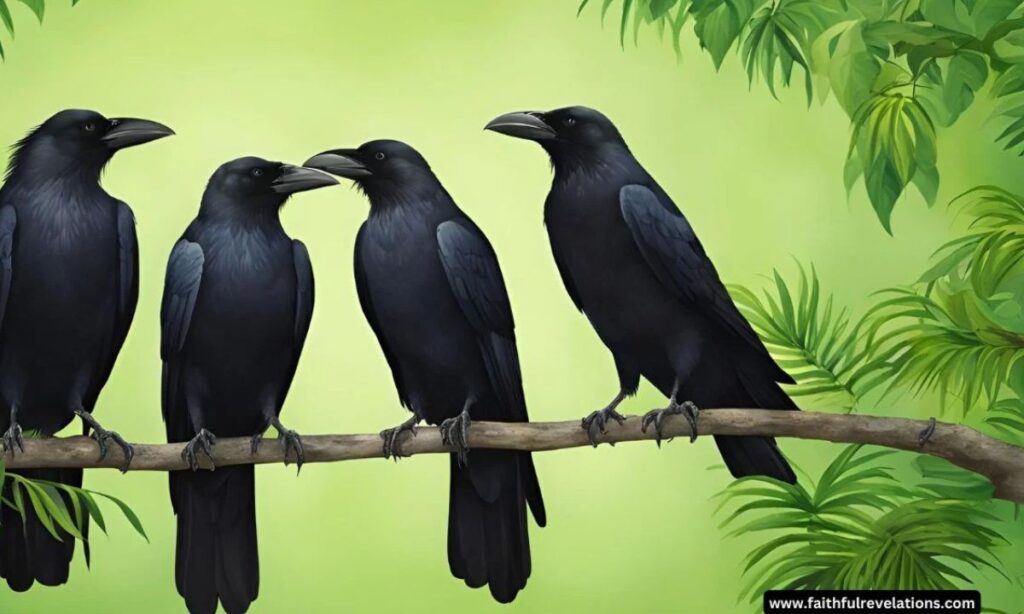 Four Crows Meaning: Mastery