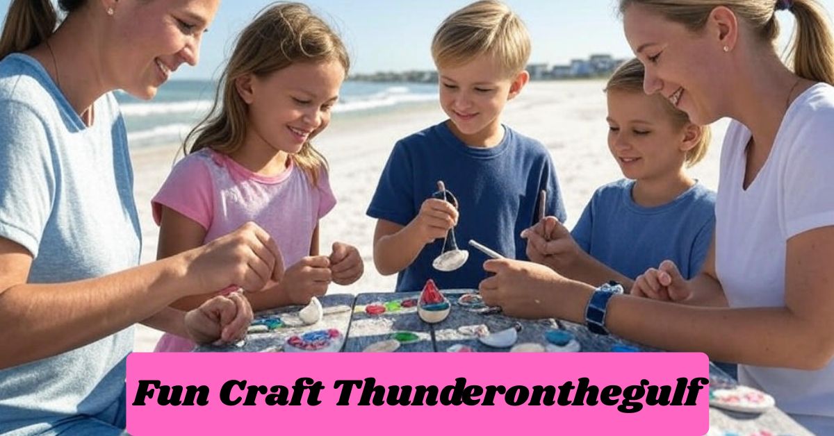 Fun Craft Thunderonthegulf: Unleashing Creativity and Adventure on the Gulf Coast