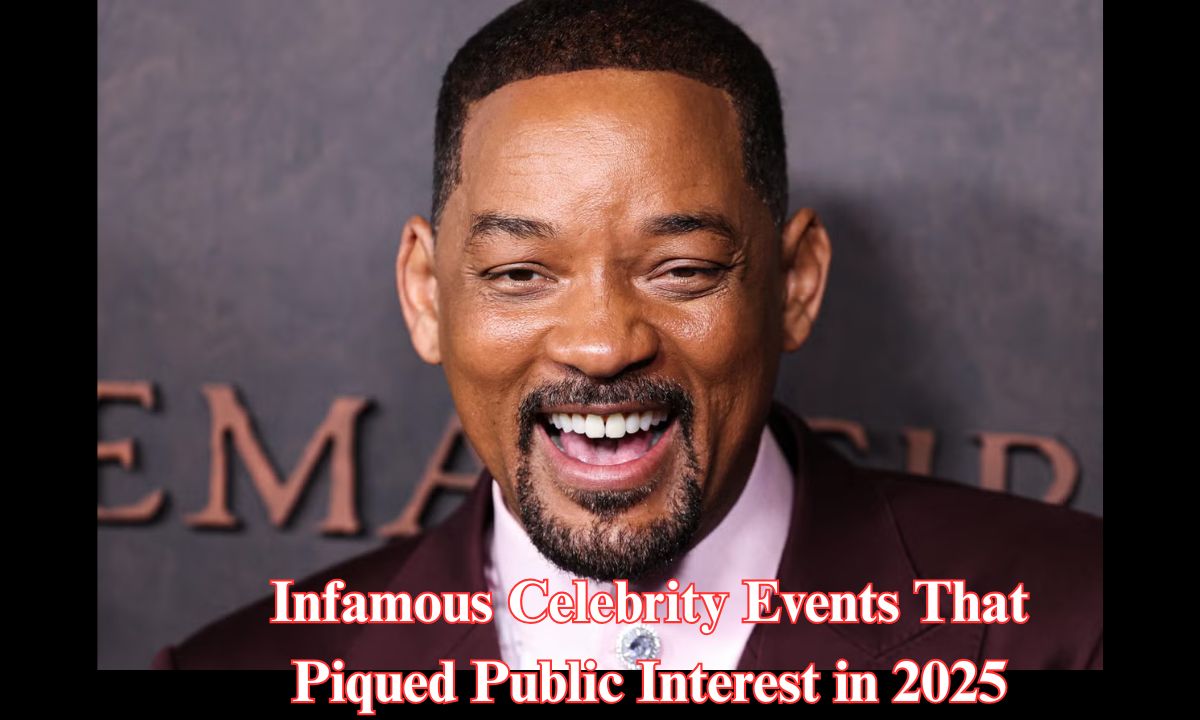Infamous Celebrity Events That Piqued Public Interest in 2025