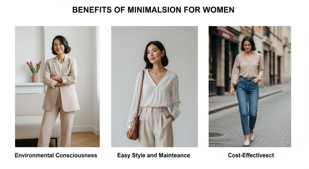 Benefits of Minimalist Fashion for Women
