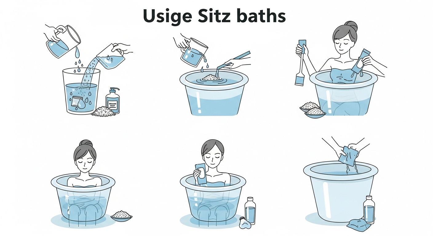 How to Use Sitz Baths for Hemorrhoid Relief at Home?
