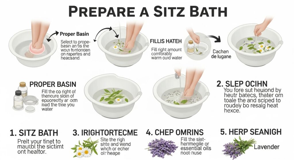 Step-by-Step Guide to Prepare Your Sitz Bath