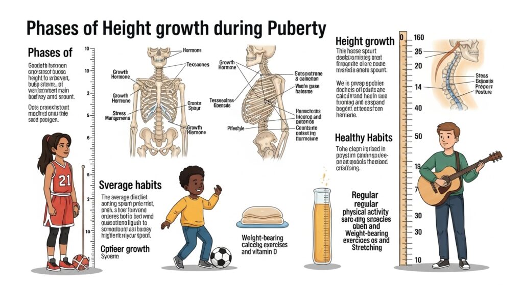 Height Growth During Puberty: What to Expect and How to Optimize?