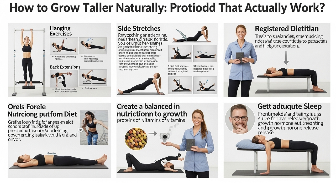 How to Grow Taller Naturally: Proven Methods That Actually Work?