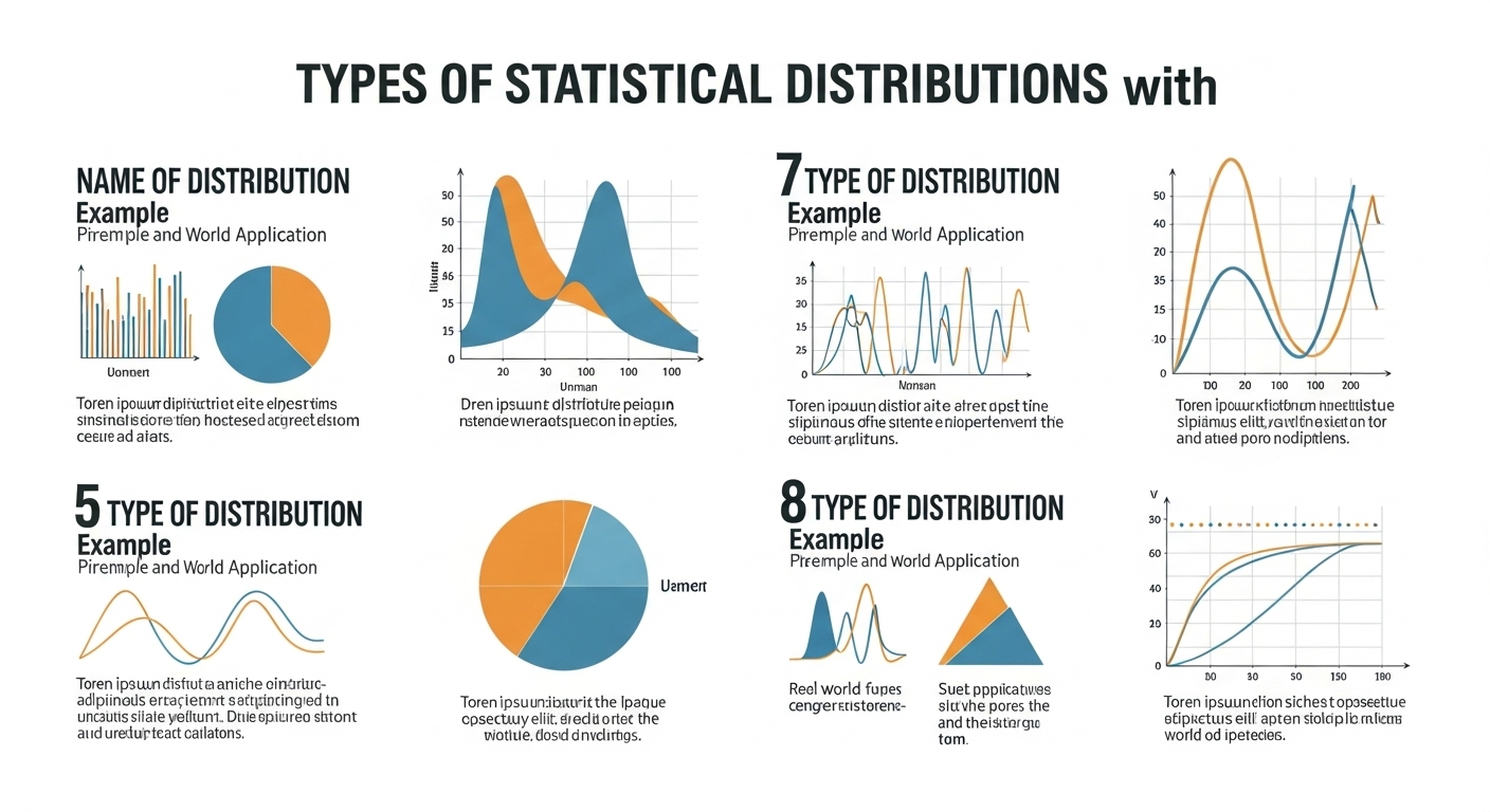 7 Types of Statistical Distributions with Examples and Real-World Applications
