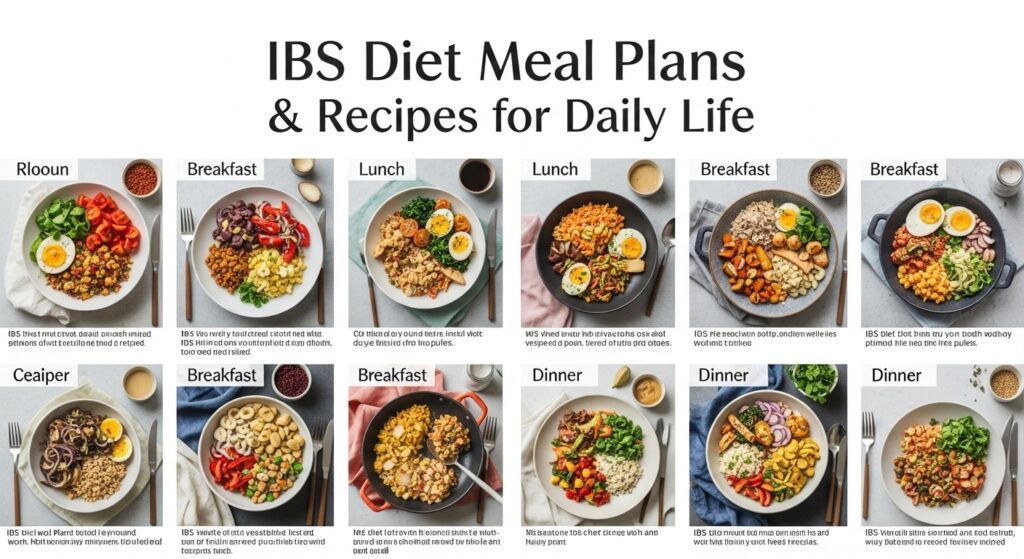 IBS Diet Meal Plans and Recipes for Daily Life