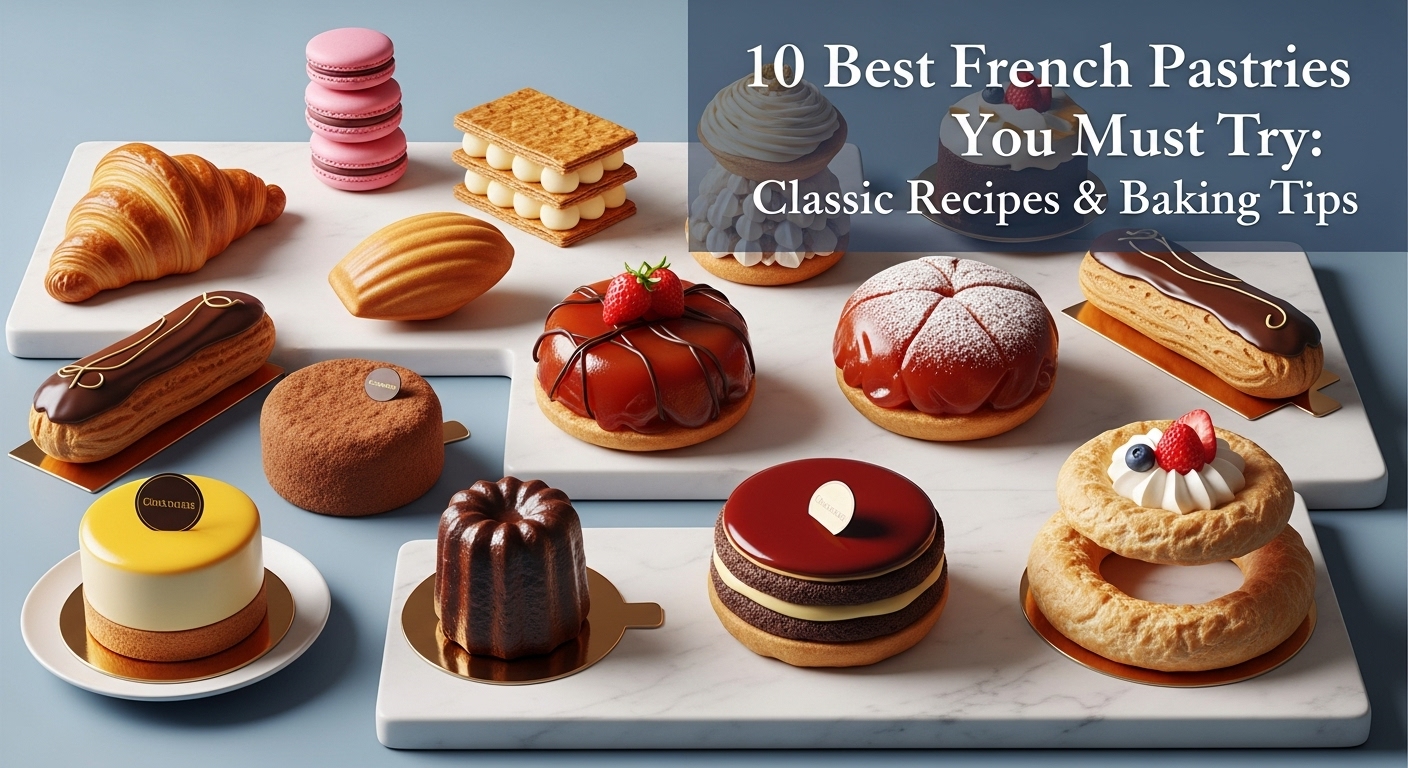 10 Best French Pastries You Must Try: Classic Recipes & Baking Tips