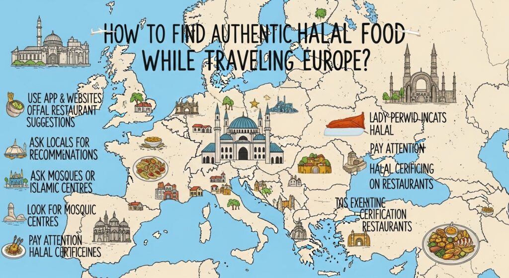 How to Find Authentic Halal Food While Traveling Europe?
