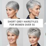 Short Grey Hairstyles for Women Over 50