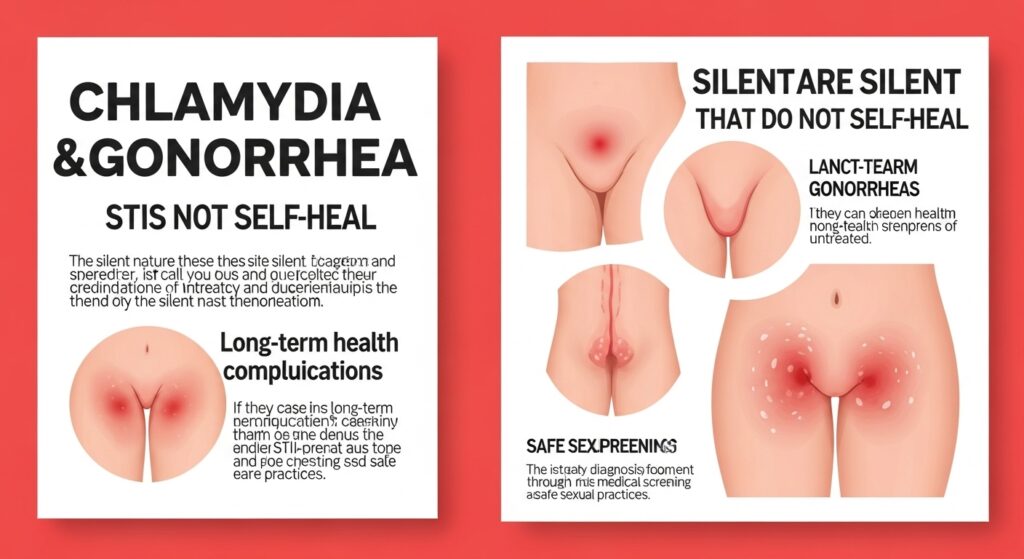 Chlamydia and Gonorrhea: Silent STIs That Never Self-Heal