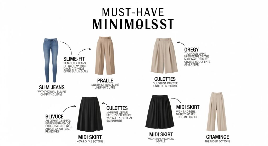 Must-Have Minimalist Bottoms Guide