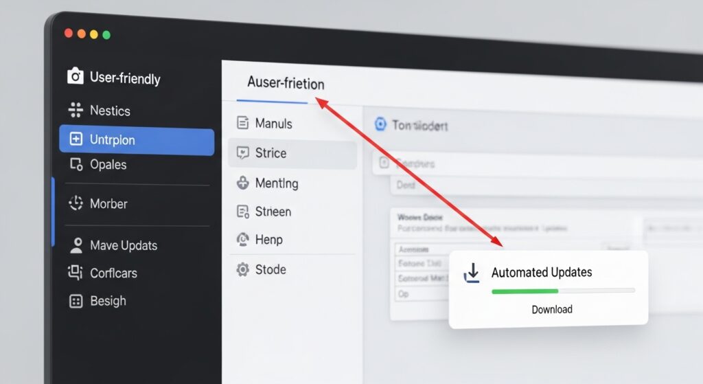 User-Friendly Interface and Automated Updates
