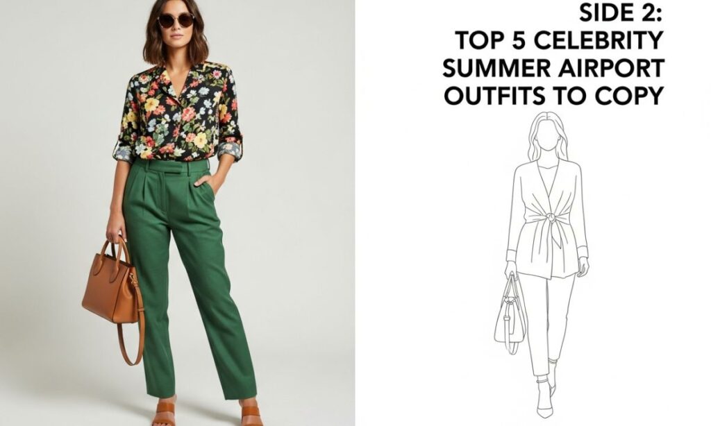 2. Top 5 Celebrity Summer Airport Outfits to Copy