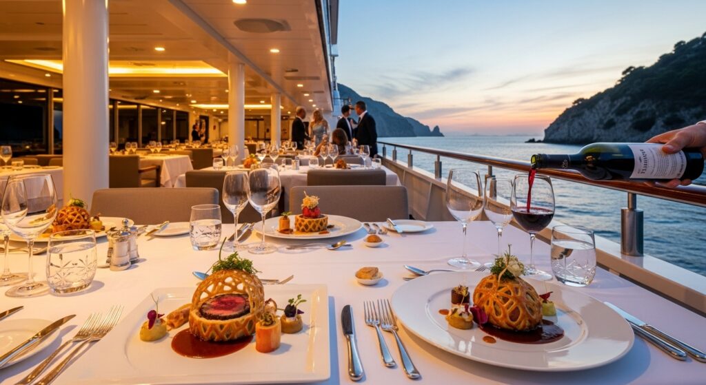 Luxury Gastronomic Cruises and Fine Dining