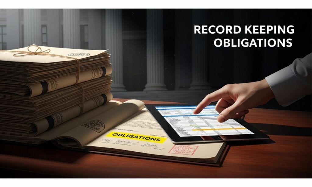 Record Keeping Obligations